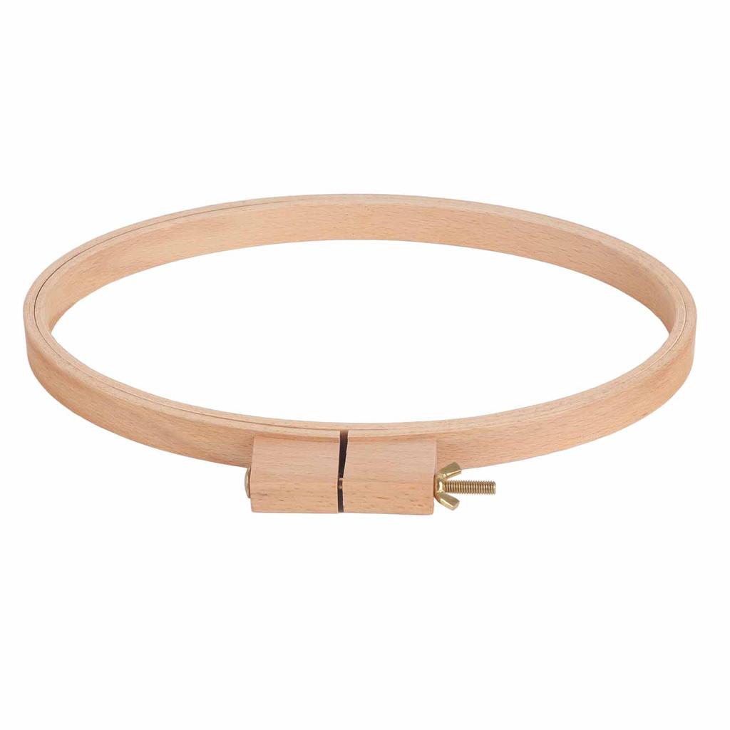 Embroidery Frame Wooden Round Thickened Embroidery Hoop for Embroidery Cross Stitch Sewing