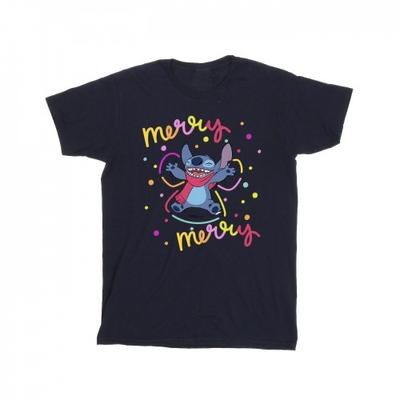 Boys Lilo & Stitch Merry Rainbow T-Shirt