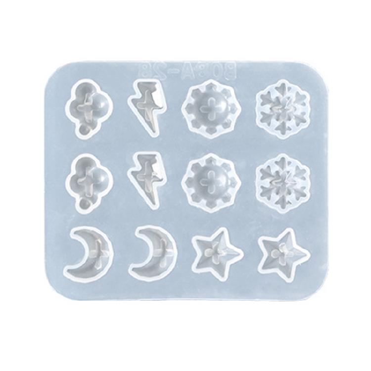 

Multipurpose Creativity Jewelry Making with Stylish Silicone Earring Mould Home Accessory Portable for Enthusiasts