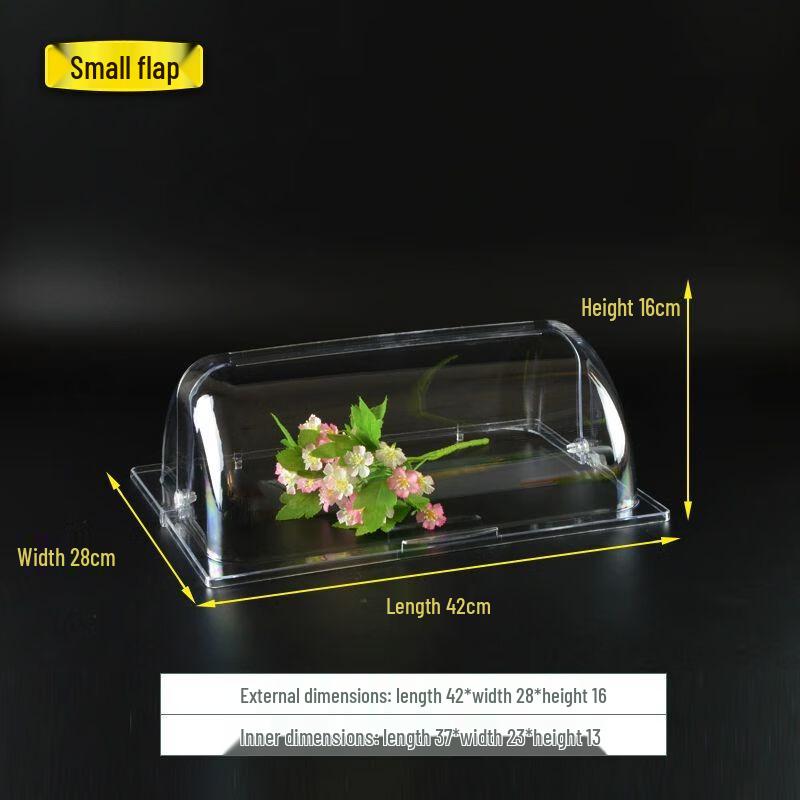 Xuan Kun Pai Transparent Flip-Top Food Display Cover