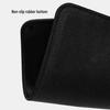 Tappetino per Mouse Esports Piccolo Antiscivolo - Panno per Tastiera Nero, Tappetino da Scrivania Monocolore per Casa e Ufficio