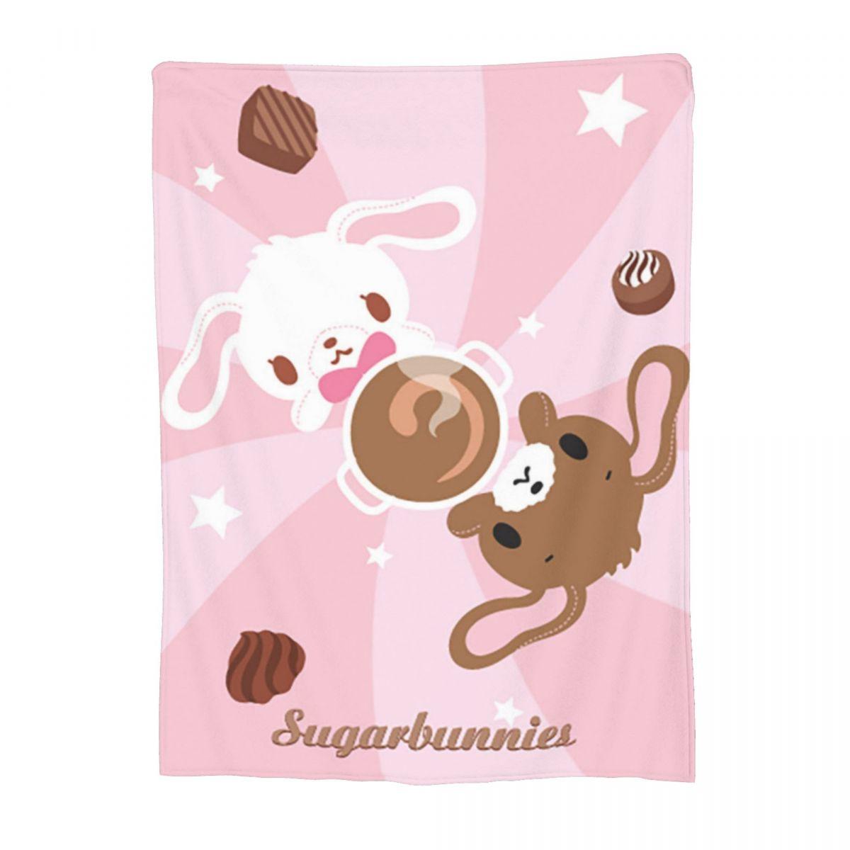 

Одеяла Sugarbunnies, фланелевые многофункциональные пледы, пледы для дивана, пледы для дома, спальни, офиса, покрывала, стеганое одеяло 30x40in