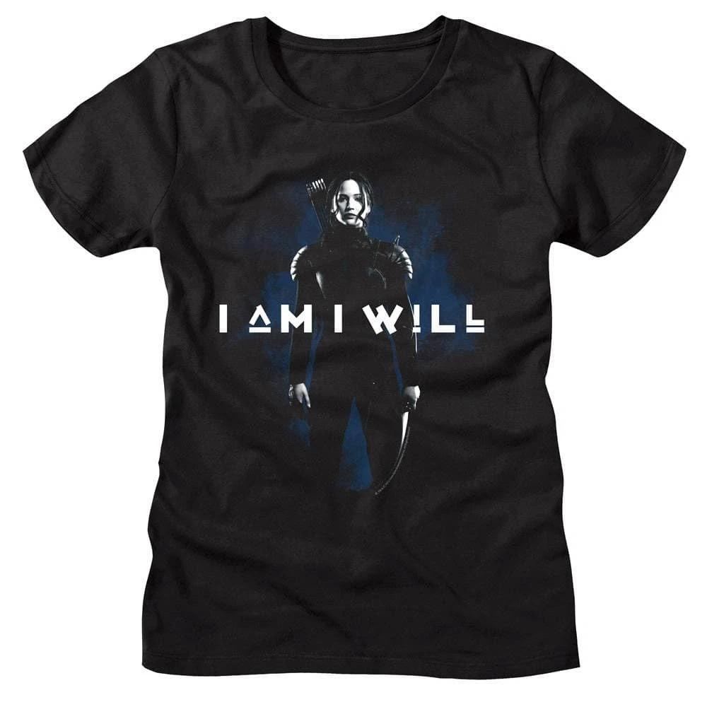 Hunger Games Katniss Everdeen I Am I Will Women s T Shirt M