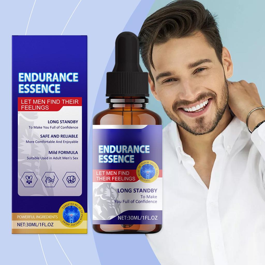 Men's Body Care Serum, Strength, Rejuvenate Mild Ingredients Daily Care 30ml