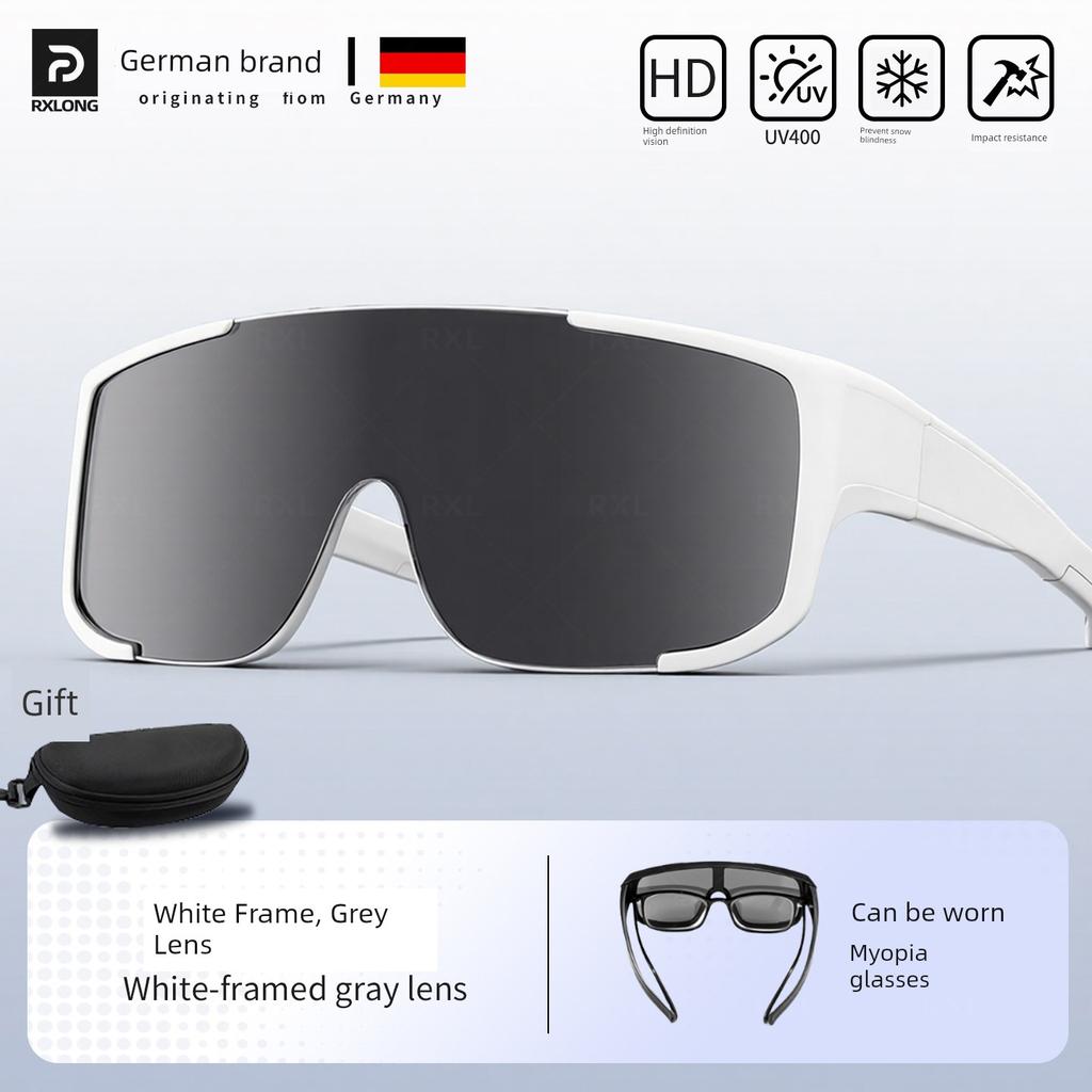 German Desert Wind and Sand Protection Goggles, Outdoor Wearable Myopia Sunglasses, Mountaineering, Hiking, Climbing Sunglasses, Snowfield Sunglasses
