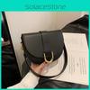 Trendy Vintage Saddle Bag For Women 2023 Fashionable Pu Shoulder Bag With Stitching