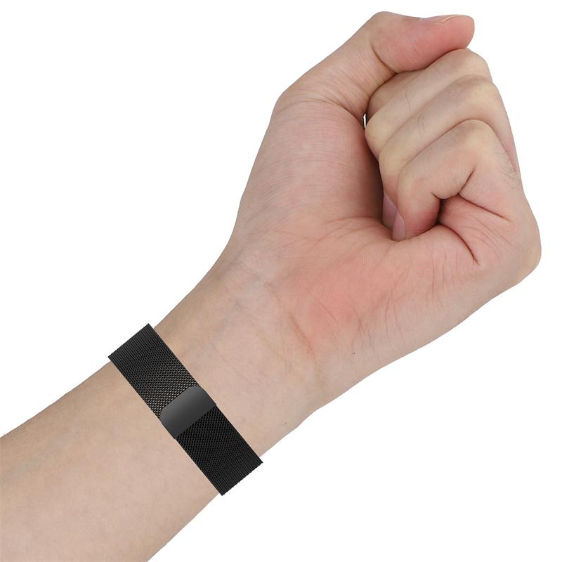 Strap For Mi Band 9 Active Bracelet Wristband for Redmi Band 3 Stainless Steel Metal Watch Band