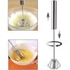 Egg Beater Stainless Steel Hand Mixers for Blending, Whisking, Beating, Premium Kitchen Utensil