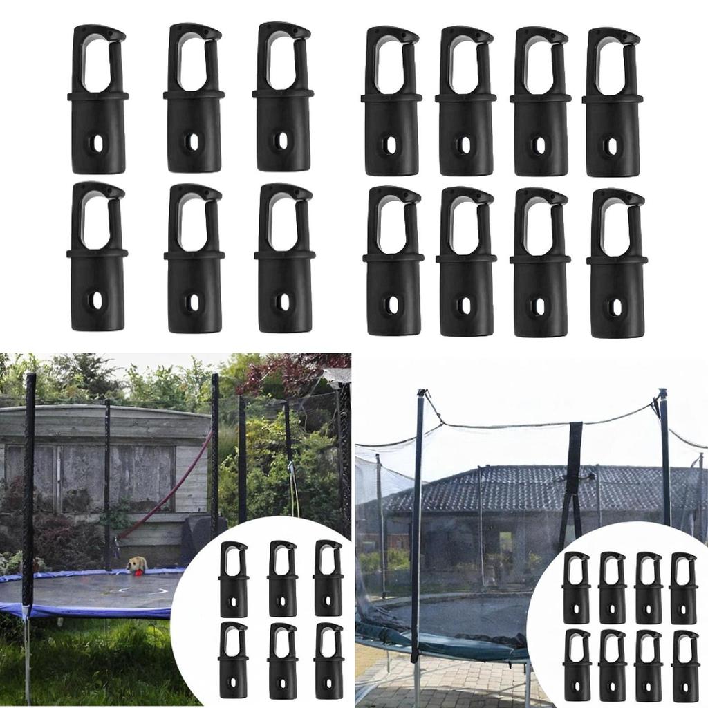 Trampoline Rod Covers Portable for Trampoline Net Hook Replacement Maintenance Spare Parts Protection Trampoline Net Pole Caps