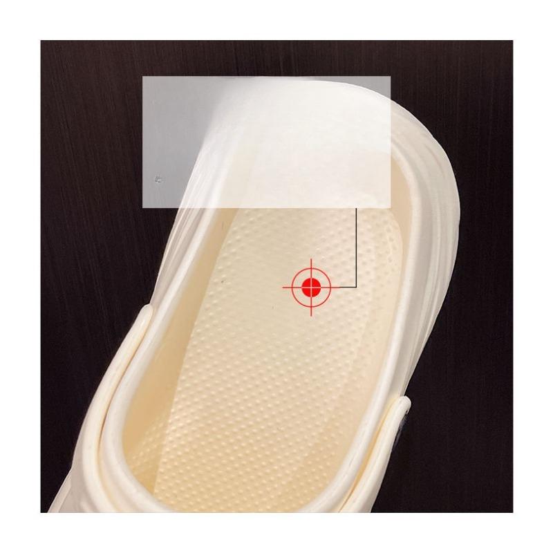 Thick-soled New Style Shoes for Height-increasing Outerwear, Anti-slip and Odor-resistant Beach Crocs