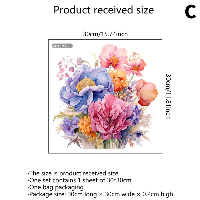 

Цветочные наклейки на сиденье унитаза, самоклеящиеся наклейки на крышку унитаза, съемные наклейки своими руками для ванной комнаты, украшения для домашнего декора