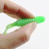 20/30/50Pcs 3/4/5/6/7CM Soft Worm Lure Colorful Silicone Curly Tail Fishing Bait Freshwater Saltwater Universal Bass Perch Fishing Accessories