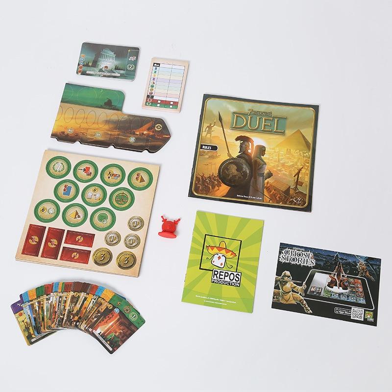 7 Чудес: Дуель Стратегічна Настільна Гра Для Дорослих Дітей