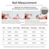 10Pcs Almond Press On Nails Handmade French Tip With Pearl Bowknot Diamond Heart Design Full Cover Fake Nail Tips