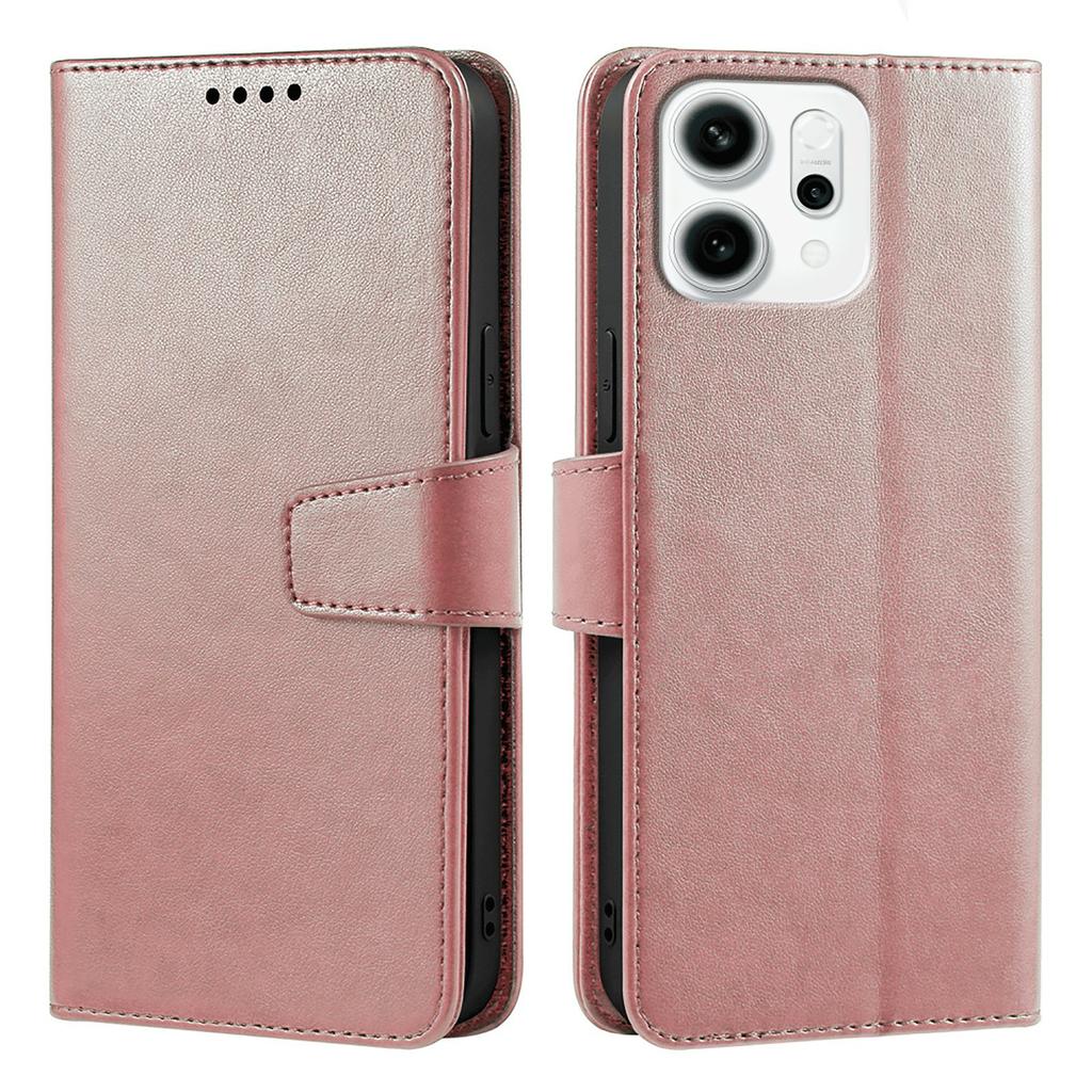 For Oppo Reno14 F 5G Case Stand Card Holder Wallet Leather Phone Cover