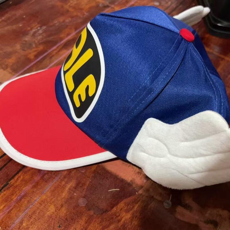 Cute Arale Wings Baseball Cap, Adjustable Cartoon Angel Wing Hat, Casual Sun Hat for Kids and Adults