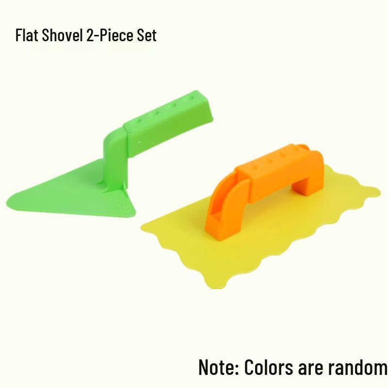 Handmade Colored Playdough Set for Kids with Molds and DIY Tools