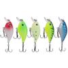 5Pcs Fishing Lure Set Artificial Colorful Little Fat Fish Bait Kit Fishing Accessory