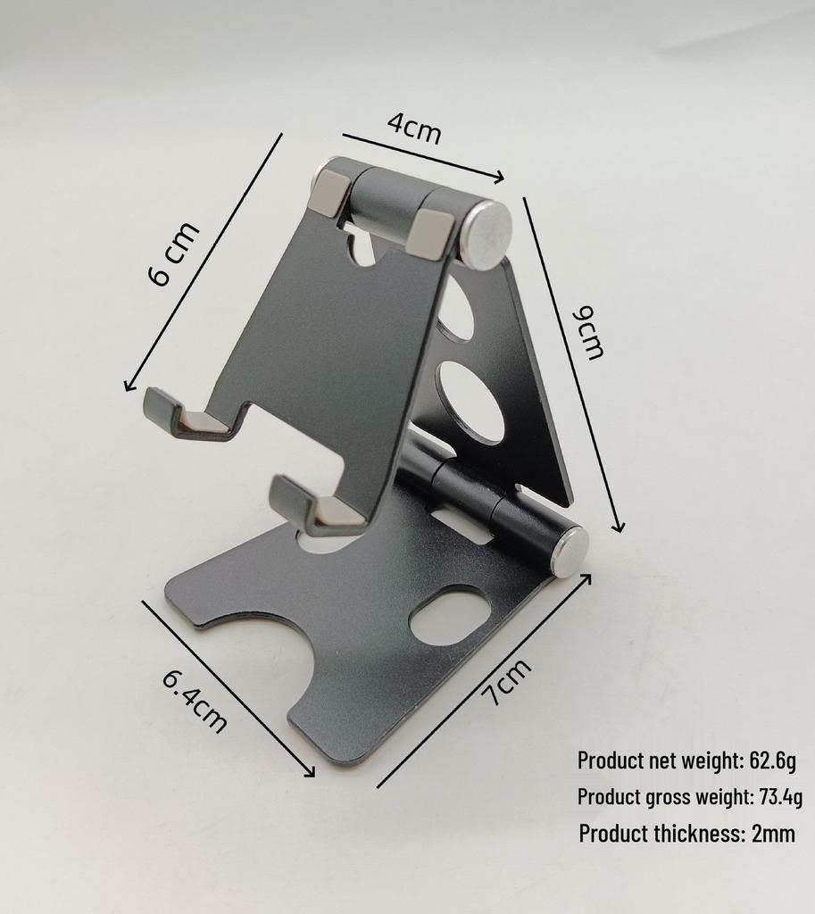 Aluminum Alloy Foldable Mobile & Tablet Stand - Portable & Universal