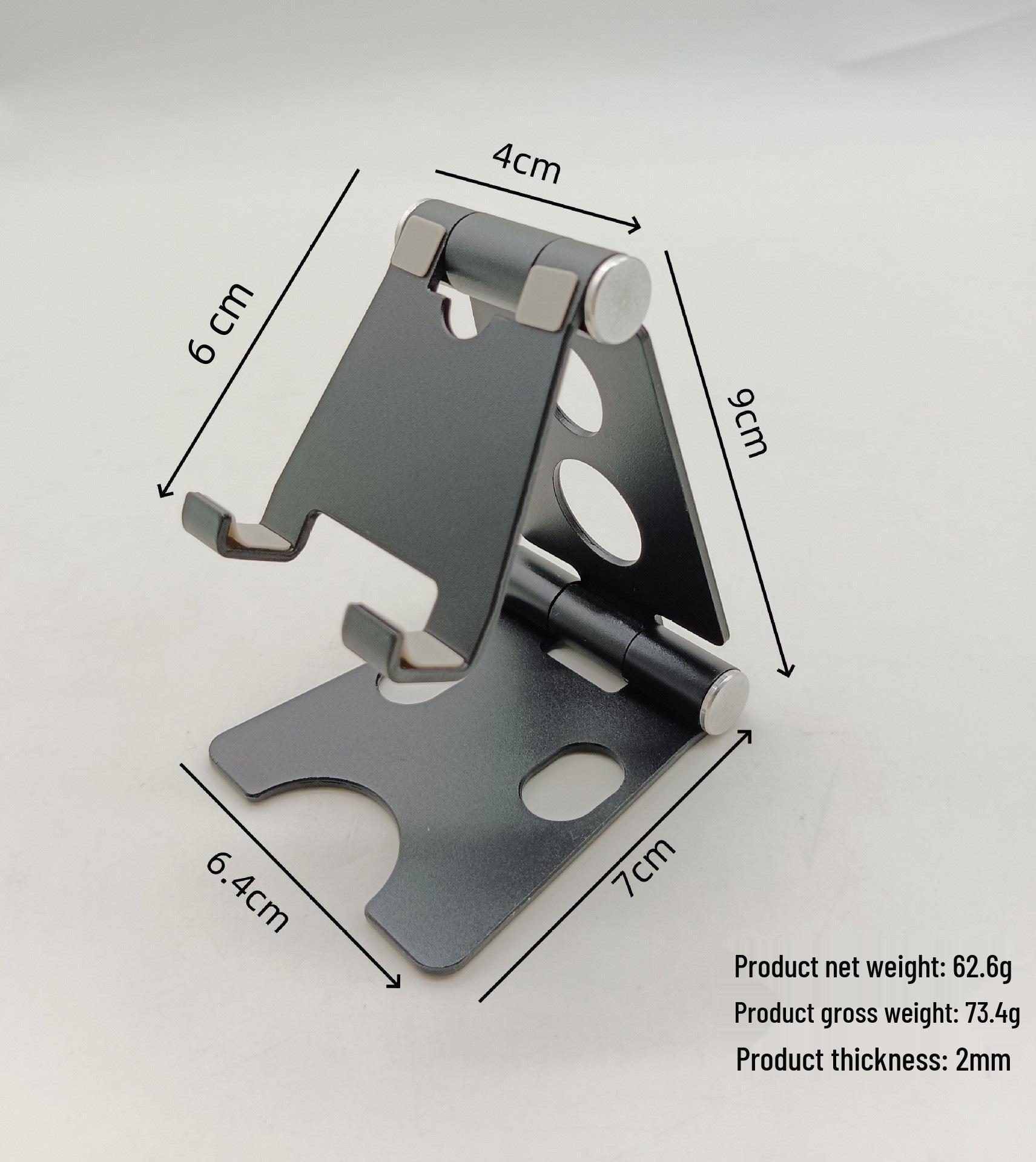 Aluminum Alloy Foldable Mobile & Tablet Stand - Portable & Universal