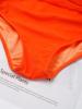Girls Two Piece Dance Costume Shiny Rhinestones Halter Crop Top and Strappy Back Mesh Overlay Skirt