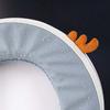 Zipper Toilet Seat Cover Four Colors Universal Cushion Mat Winter Soft Thickened Warmer Toilet Pad Household Waterproof Cartoon Toilet Seats Pads