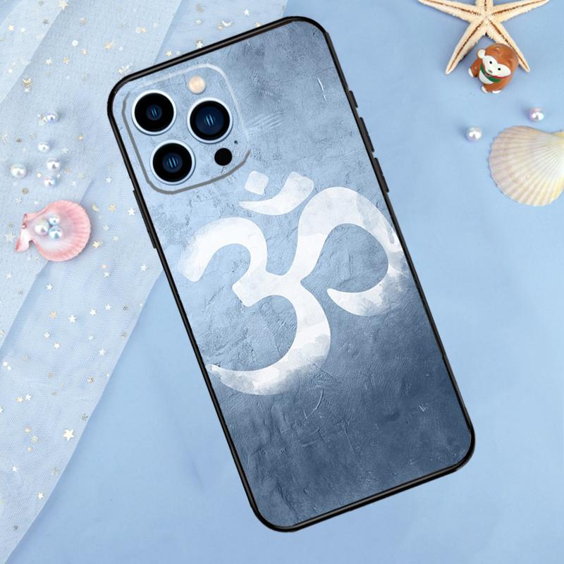 

Aum Om Namaste Symbol Zen Yoga Case For iPhone 17 Pro Max 16 15 14 12 11 13 Pro Max Plus 12 13 Mini 16e 17 Air Back Cover iPhone 14 Plus