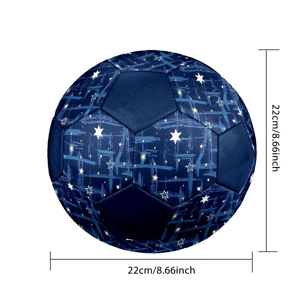 1pc Space Stars Night Sky Durable Soccer Ball/Football, Size 5, Perfect for Training, Entertainment And Competition,Gift yy26060668