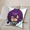 timid Ayase Mayoi COOL Pillow Case Anti-dustmite Pillowcase Invisible zipper silky short plush Sofa cushion cover