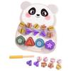 Giocattoli Educativi Precoci per Bambini Viti Montessori Animale Legno Xilofono Strumento Musicale Giocattolo Sensoriale Busy Board Bambino Piccolo Natale