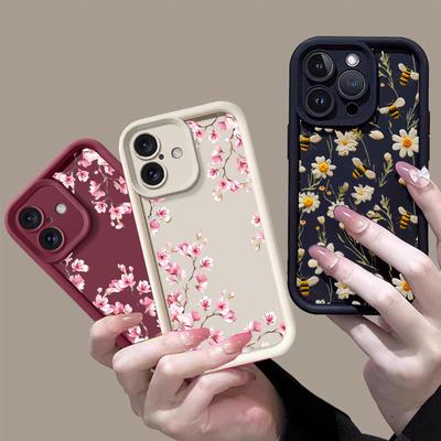 INS Etui z nadrukiem stokrotek i kwiatów do Infinix Note 40 Hot 50 40 Pro 30i 30 Play 40i Smart 10 Plus 9 8 GT 30 Tecno Spark 30C 10 Pro 20C