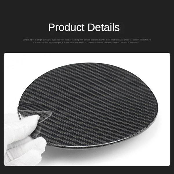 Carbon Fiber Fuel Cap for Fiat 500 Abarth (2012-2019) None