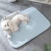 Soft Smooth Dog Beds Breathable Pet Cool Bed Nest Cute Cooling Pet Sleep Mats Summer