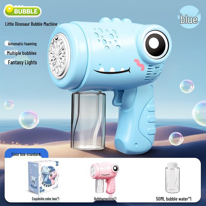 Gatling Bubble Gun: Automatic Electric Handheld Bubble Maker for Kids