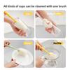 Cup Scrubbing Brush Long Handle Household Cup Scrubbing Brush Baby Bottle Scrubbing Brush Water Cup Scrubbing Sponge Brush