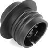 Motorcycle Fuel Tank Pop-Up Gas Cap CNC Flush Pop Up Gas Oil Tank Cap Fit for H-arley Sportster XL Tour Road King Softail Dyna 1992-up (Black)