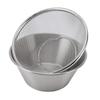 304 Stainless Steel Colander with Mixing Bowl Portable Kitchen Microporous Strainer for Washing Rice Pasta Small Grains