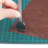 Diamantmeißel Lederhandwerk Set: Schräg- und Flachmeißel in verschiedenen Größen für DIY-Ledernähte (3mm - 6mm)