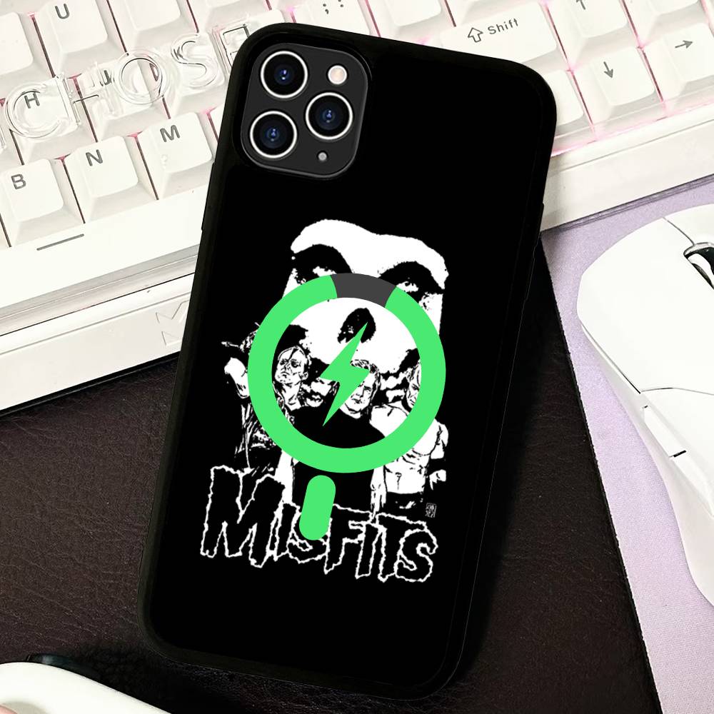 The Misfits Glenn Danzig For Magsafe Magnetic Wireless Phone Case For IPhone 17 Pro 16 15 14 Plus 13 12 11 Pro Max