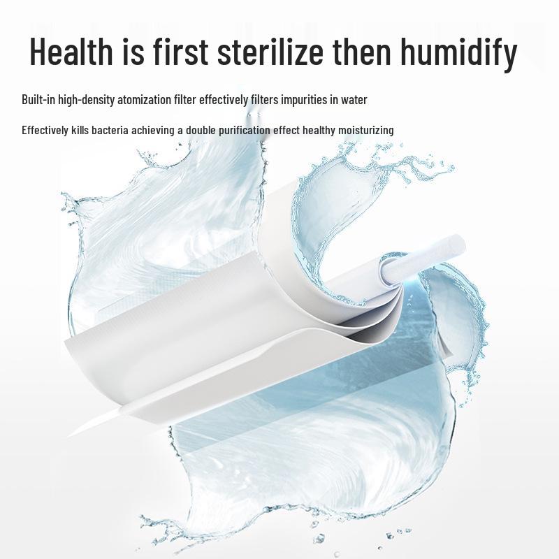 Silent Desktop & Car Humidifier - Large Capacity & Spray, Portable Atomizer for Home & Bedroom