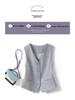Women's Grey Slim Fit Suit Vest – Short Camisole Gilet for Spring/Autumn 2025