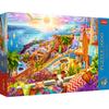 10842 Puzzle 1000 Premium Plus - Tea Time: Visiting Santorini