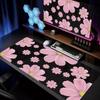 Purple Daisy Large Gaming Mouse Pad Cute Non-Slip Rubber Keyboard Pads Gamer Girls Aesthetic Office Desktop Decor Long Mousepad