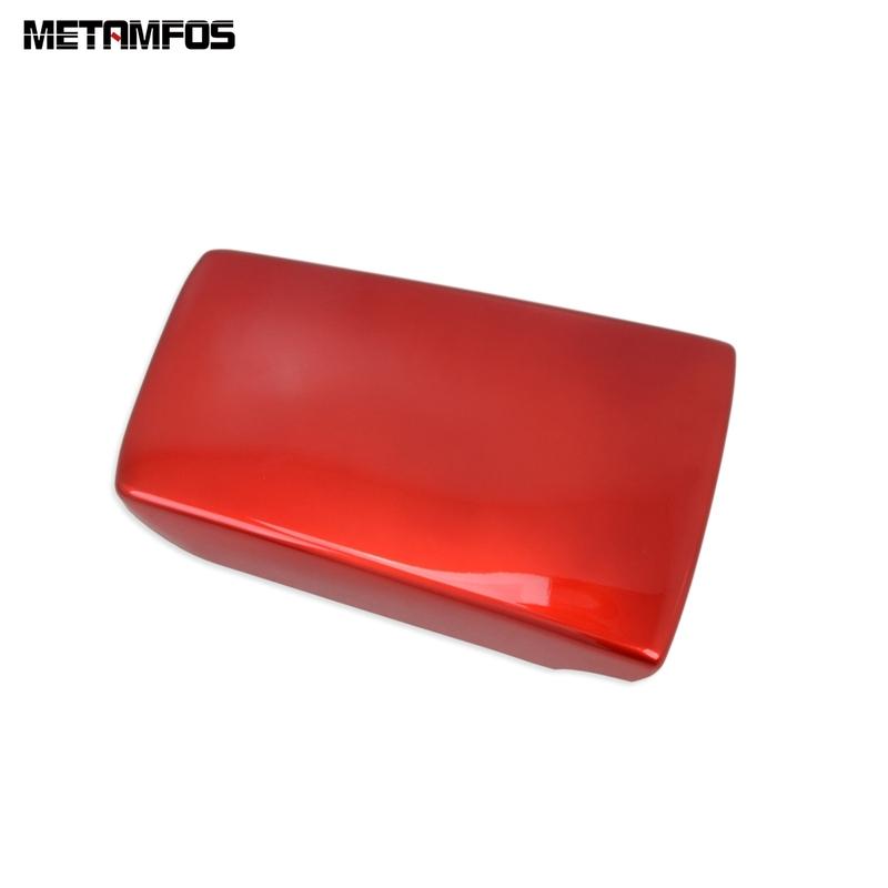 Center Console Armrest Box Cover Trim For Honda Accord 2018     Carbon Fiber Interior Accessories Car Styling