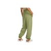 Nike Solid Color Logo Pattern Casual Knit Sports Pants Women Bottoms Green DQ5888-334