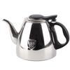 1,2L 1,5L Edelstahl Kochplatten Teekanne Tee Kaffee Kanne Wasserkocher Hitzebeständiger Griff Edelstahl Kaffeekanne