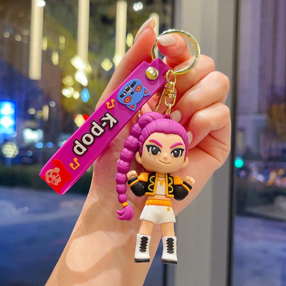 Keychain KPOP Cartoon Boy Group Bag Small Pendant Animation Keychain Small Gift