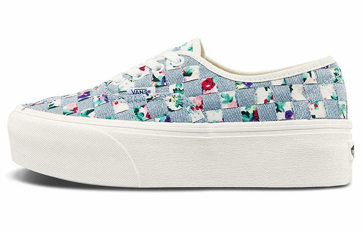 Оригинальные женские кеды Vans Stackform Woven - Floral and Denim VN0A5KXXAZA 36.5