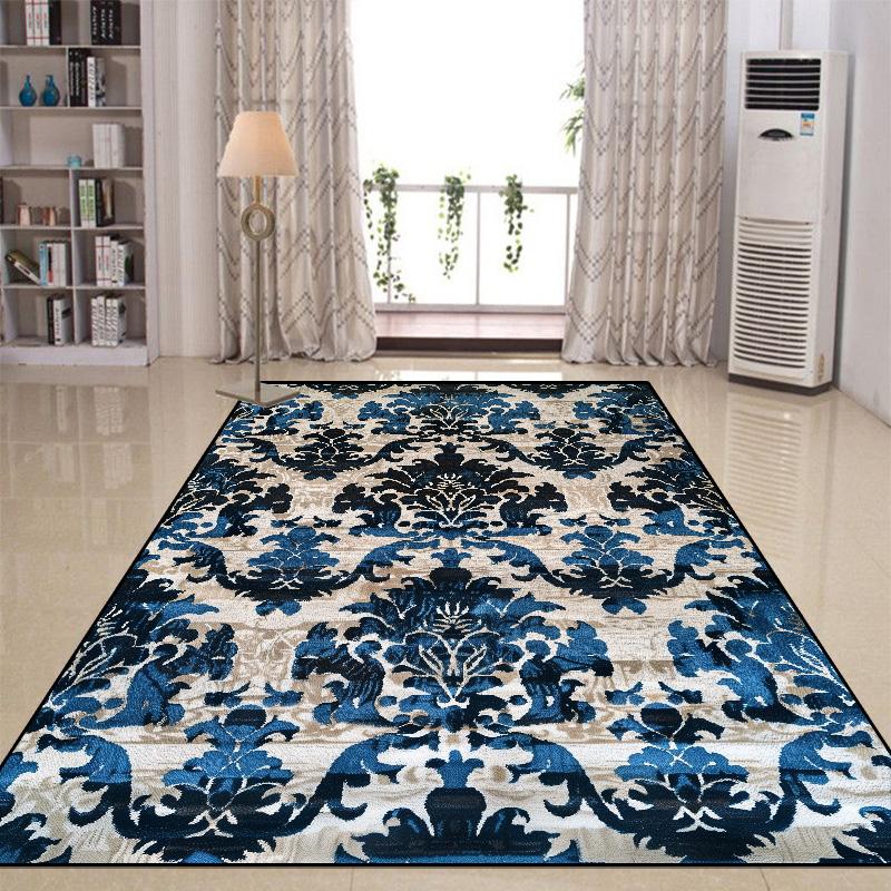 Persian Style Large Carpet for Living Room Decoration Luxury Washable Coffee Table Floor Mat Bedroom Non-slip Rugs 200x300cm