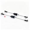 1PC RC Boat Servo Steering Kit, M2 M3 Stainless Steel Rod with Ball Joint, Rubber Bellows Radio Box Seals, for MONO  DIY Parts